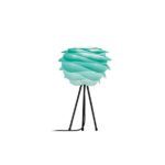 Lampa stołowa Carmina mini Gradient TURQUOISE Umage - tripod, niebieska