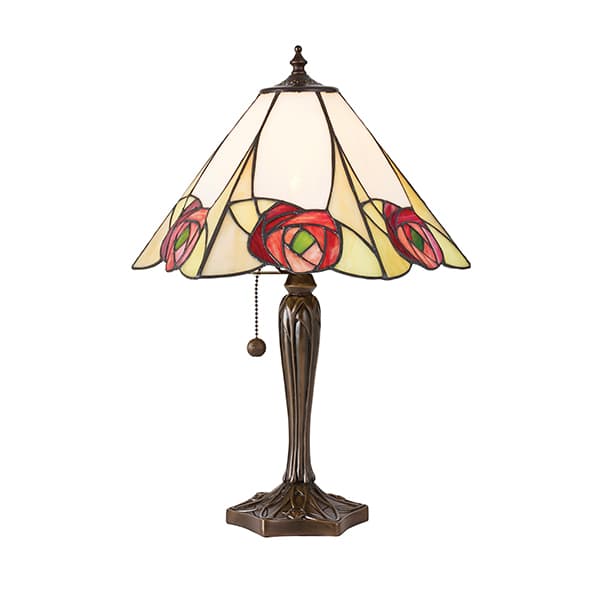 Lampa stołowa Ingram - Interiors - szklany klosz