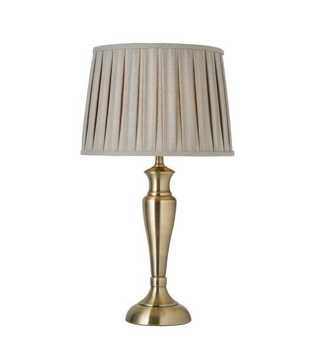 Elegancka lampa stołowa do salonu
