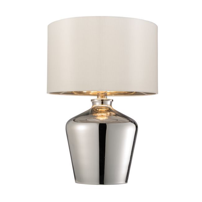 Lampa stołowa Waldorf - Endon Lighting - szkło, chrom