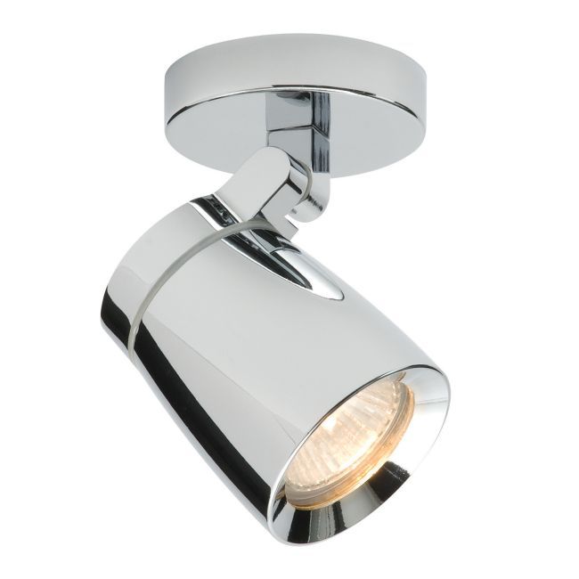 Lampa sufitowa Knight - Endon Lighting - srebrna, metalowa