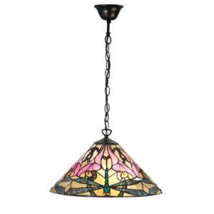 Lampa wisząca Ashton - Interiors - kolorowe szkło