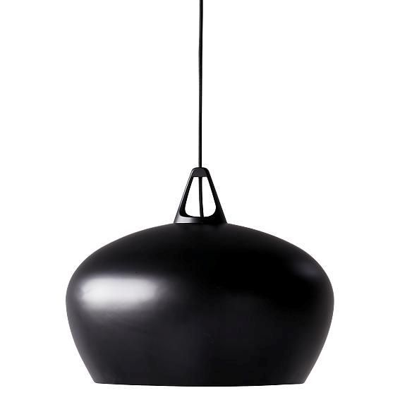 minimalistyczna lampa wisząca o metalowych dodatkach