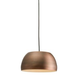 Metalowa lampa wisząca Connery - Endon Lighting - brązowa, mat
