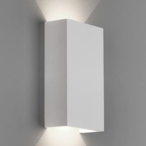 Minimalistyczny kinkiet Rio 125 LED - Astro Lighting - biały z masy gipsowej