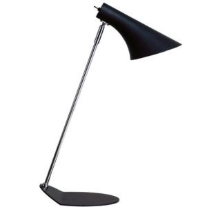Nowoczesna lampa biurkowa retro - Vanila - Nordlux - czarna