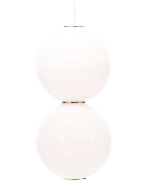 Lampa wisząca Pearls E Formagenda szklana biała - 1