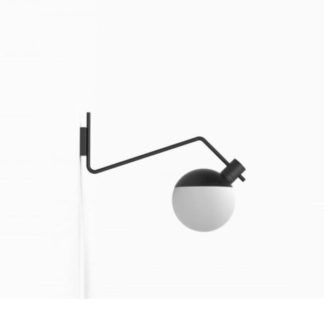 designerski kinkiet z regulowanym ramieniem