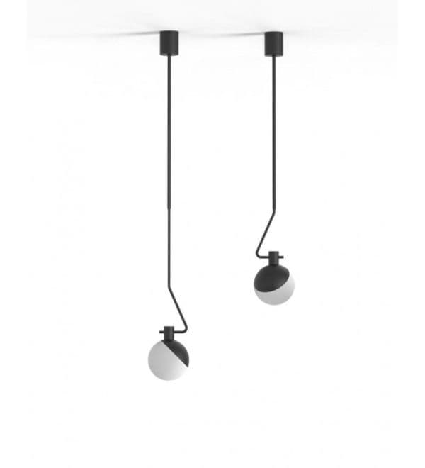 nowoczesna lampa wisząca, minimalistyczna, możliwość regulacji długości