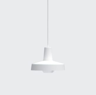 Biała lampa wisząca Arigato II - Grupa Products